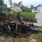 Akibat Konsleting Listrik Warung Milik Pak Dipo Ludes Terbakar