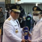 Gubernur Lampung Arinal Djunaidi Mengukuhkan Ardian Saputra Sebagai Wakil Bupati Lampung Utara Sisa Masa Jabatan 2019-2024.