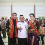 Bupati Lampung Timur Hadiri Acara Grand Final Pemilihan Mulai Meghanai.