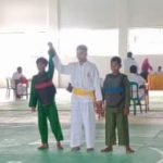 Muhammad Zaki Raih Mendali Ajang Kejuaraan Pencak Silat HUT Bhayangkara ke 76