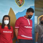 Pasutri tersangka Kasus Curat Di Amankan Jatanras Polda Lampung