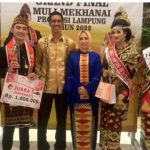 Diva Dan Fitri Raih Juara Ranner Up Mulei Menghanai Lampung Tahun 2022