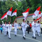 Kirab Marching Band Berlangsung Meriah, Gubernur Dorong Generasi Muda Tumbuhkan Rasa Cinta Tanah Air, Patriotisme dan Nasionalisme