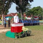 Pihak Kecamatan Batang Hari Nuban Laksanakan Upacara Bersama Peringati HUT RI ke 77