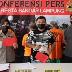 Asyik Judi Leng, 5 Pria Di Tangkap Sat Reskrim Polresta Bandar Lampung