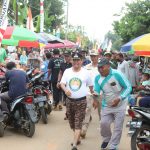 Bupati Lamtim Ikut Serta Meriahkan Hari Jadi Desa Taman Cari ke 80 tahun.