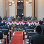 Bupati M.Dawam Rahardjo Beri Sambutan Dalam Rapat Palipurna DPRD Lamtim Tahun Anggaran 2022.