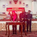 Winarti Hadiri Paripurna APBD TA 2023.DPRD Kabupaten Tulang Bawang