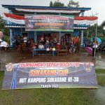 Wakil Bupati Tulang Bawang Secara Resmi Membuka Turnamen Sepala Bola Dalam Rangka HUT Ke-38 TH Kampung Sukarame