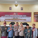 Polres Pesawaran Polda Lampung Menggelar Focus Grup Discussion (FGD) Dengan Tema “Terorisme Adalah Musuh Kita.