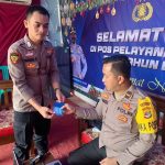 Dokkes Polres Tulang Bawang Cek Kesehatan Dan Bagikan Vitamin Gratis Di Pos Pam Dan Pos Yan