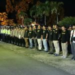 Polres Tulang Bawang Gelar Apel dan Patroli Gabungan Jelang Pergantian Malam Tahun Baru 2023, Berikut Titik Sasarannya