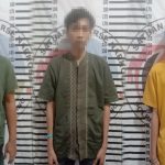 Polisi Gerebek Rumah Tempat Pesta Narkotika,Tiga Pelaku Berhasil Diamankan.