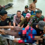 Warga Metro MD Tenggelam Di Sungai Bungur,Korba Berhasil Dievakuasi Polisi