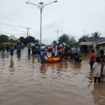 Akibat Hujan Deras Desa Sukadana Lampung Timur Terendam Banjir