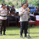 Wakapolda Bersama Karo Ops Polda Lampung Lihat Langsung Latihan Dalmas Terpadu Rayonisasi II