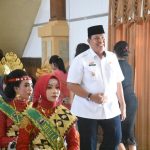 Wakil Bupati Azwar Hadi Hadiri Grand Final Mulei Meghanai Sekabupaten Lamtim .