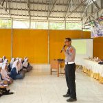 Gelar Police Goes To School di SMA Negeri 1 Menggala, Iptu Glend: Peran Serta dan Pengawasan Orang Tua Sangat Dibutuhkan.