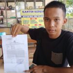 MD Korban Pengeroyokan Laporkan Pelaku Ke Polres Tulang Bawang Guna Mendapatkan Kepastian Hukum.