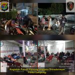 Polda Lampung, Antisipasi Geng Motor, Tawuran Dan C3 Lakukan Patroli.