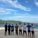 Jaga Ekositem Laut,Polda Lampung Bersih Bersih Pantai.