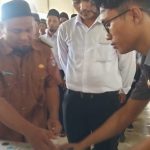 Ketua Banwaslu Mesuji Hadiri Pelantikan Petugas TPS SE Kecamatan Way Serdang.