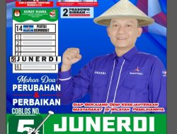 Junerdy  Caleg Nomor Urut 5 Dari Partai Demokrat Siap Perjuangkan Keluhan Masyarakat