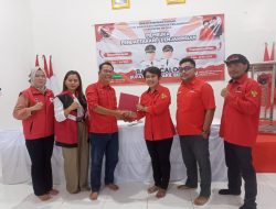 Deddy Irawan Bakal Calon Bupati Mesuji Di Sambut Hangat Oleh Ketua Partai DPC PDI Perjuangan Kabupaten Mesuji.