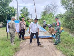 Desa Telogo Rejo Bangun Jalan Rabat Beton,Gunakan Anggaran APBDes.