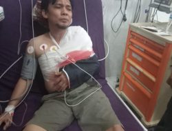 Oknum Wartawan Di Bacok,Keluarga Korba Minta Polisi Tangkap Pelaku.