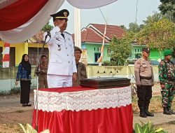 Camat Batanghari Nuban,Donie sitanola, S.E Pimpin Upacara HUT RI KE 79.