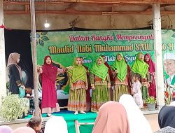 Masyarakat Desa Sungai Buaya Peringati Maulid Nabi Muhamad 1446 H Dengan Meriah.