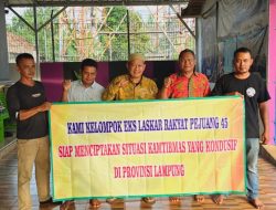 Kelompok Eks Laskar Rakyat Pejuang 45 Lamtim Siap Jaga Sitkamtibmas Jelang Pilkada 2024