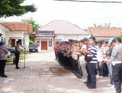 Polres Tulang Bawang Kerahkan Ratusan Personel Amankan Kampanye Akbar di Lapangan Ethanol.